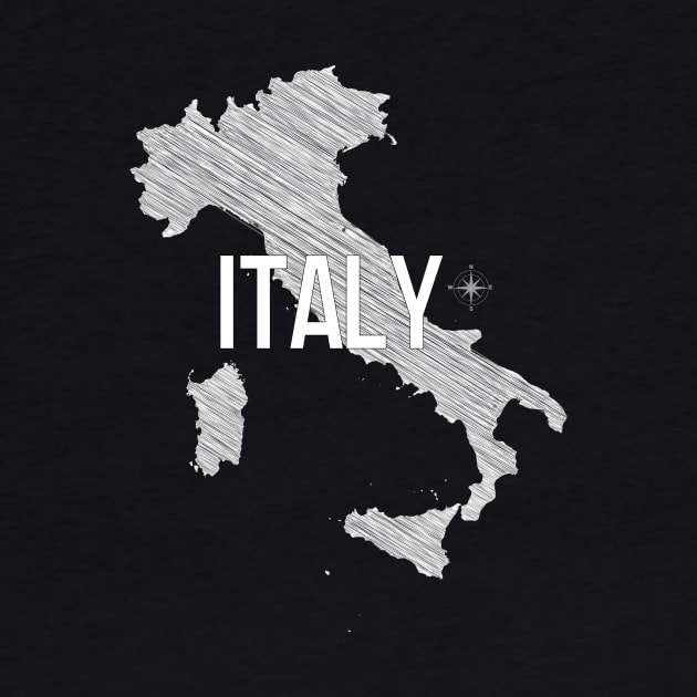 Country Wall Decor Italy Black and White Art Canvas Poster Prints Modern Style Painting Picture for Living Room Cafe Decor World Map by Wall Decor